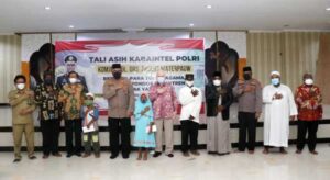 Kabaintelkam Polri Silahturahmi ke Masjid Raya Baiturrahim Papua