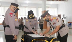 Kapolda Papua Pimpin Upacara Pelantikan Wakapolda Baru