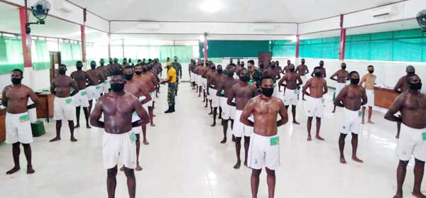 Kodim Mimika Sidang Parade Cata PK 2021