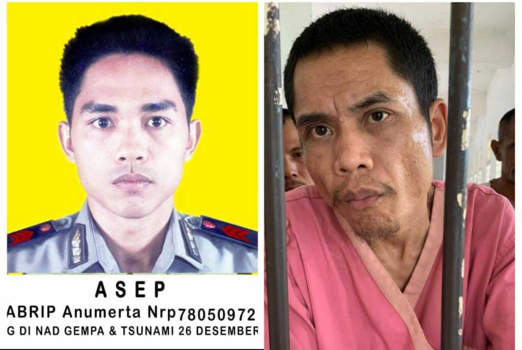 Polisi Korban Tsunami Aceh Abrip Asep2