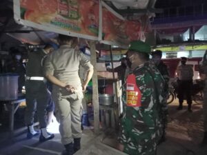 Kodim Jayapura Gencar Patroli Prokes dan Pembatasan Aktifitas