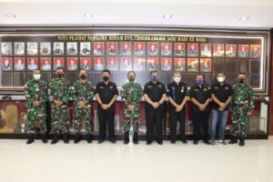 PON XX Papua : KONI Jawa Barat Kunjungi Kodam Cenderawasih