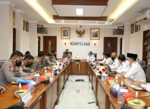 Sambangi Kantor Kompolnas, Kapolri Bahas Pemantapan Polri Presisi