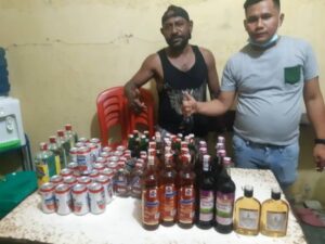 Polisi Tangkap Dua Orang Penjual Miras “Ada Sayang Ada” di Entrop