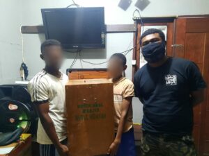 Polisi Bekuk Spesialis Curanmor Saat Curi Kotak Amal di Kloofkamp