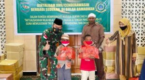 Peringati Nuzulul Qur’an, Bintaldam “Berbagai Kasih” dengan Anak Yatim di Jayapura