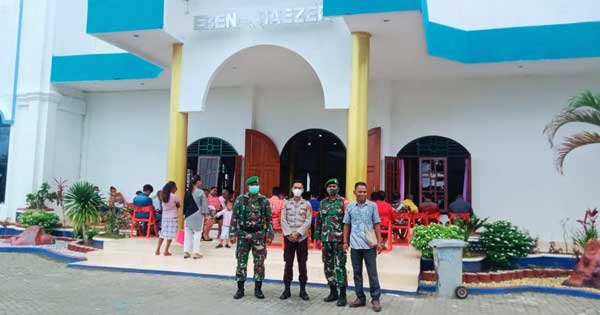 Danramil Sarmi Pengamanan Ibadah