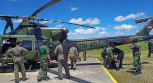 Separatis Papua Tembak Heli TNI AD, Begini Kondisinya