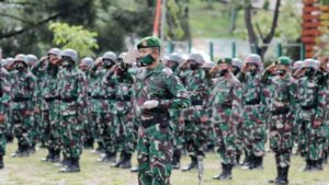 Pendidikan Tamtama TNI AD Gel I 2021 Kodam Cenderawasih Resmi Dibuka