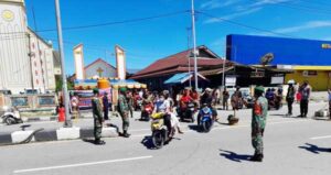 Pekan Suci 2021, Kodim Mimika Laksanakan Pengamanan Ibadah Paskah