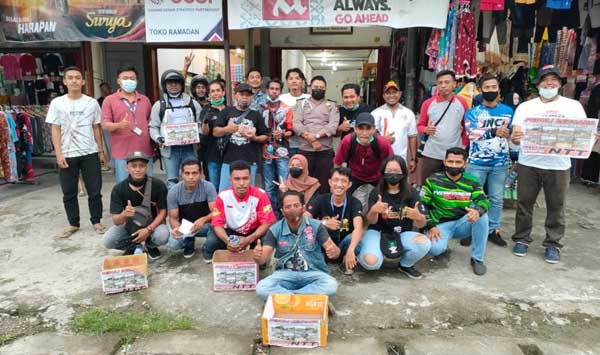 Komunitas Motor Sarmi Galang Dana Bencana