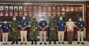 Kepala BPJS Papua Kunjungi Pangdam Cenderawasih Bahas Kesehatan dan Jaminan Sosial