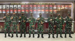 Pangdam Cenderawasih Terima Kunker Pangkoops AU III, Bahas Kerja Sama
