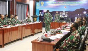 Sukseskan PON XX, Pangdam Cenderawasih Gelar Rapat Bersama Pejabat Kodam