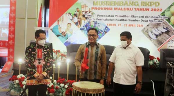 Pemprov Maluku Gelar Musrenbang RKPD Tahun 2022 15 Sekda Mal KS Buka Musrenbang RKPD 2022