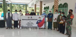 Jelang Ramadhan, Rico Sia Salurkan Bantuan Pembangunan Masjid di Manokwari