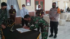 Kodim Jayapura Canangkan Pembangunan Zona Integritas Wilayah Bebas Korupsi