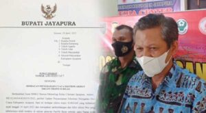 Surat Edaran Bupati Jayapura Imbau Masyarakat Waspada Badai Siklon Tropis Surigae