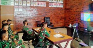 Tingkatkan Profesionalisme, Dandim 1709 Yawa Motivasi Aparat Teritorial