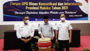 Dinas Kominfo Maluku Gelar Forum OPD 2021