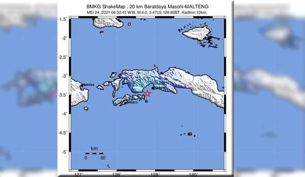 Pulau Saparua Diguncang Gempa M4.0, Ini Himbauan Kepada Masyarakat