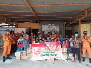 Gelar Baksos, Majelis Taklim dan DWP Basarnas Kunjungi Panti Asuhan