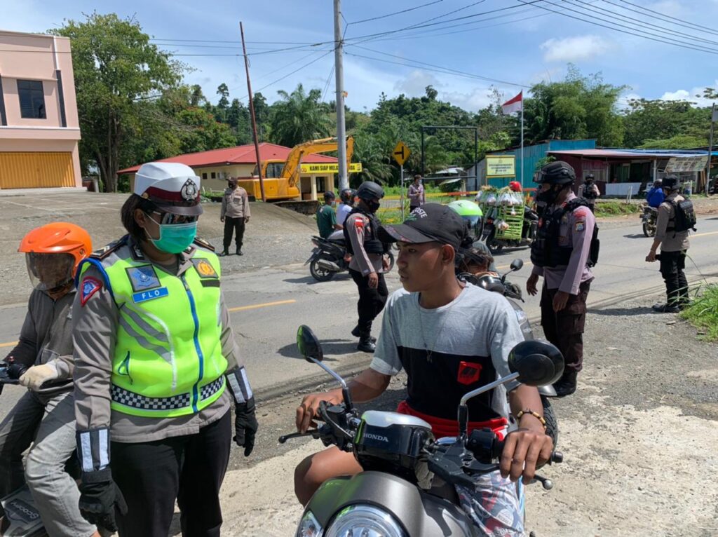 Masyarakat Papua Barat Dihimbau Taati Prokes dan Aturan Lalulintas
