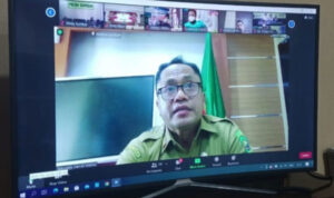 Sekda Maluku Hadiri Rakor Monev Pelaksanaan Vaksinasi Covid-19