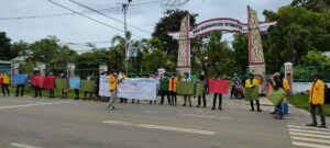 Mahasiswa UNIPA Aksi Demo Gugat Pernyataan Kabaintelkam Polri