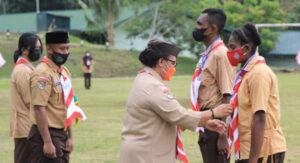 Kodam Cenderawasih Gelar Perkemahan Pramuka Saka Wira Kartika Terpusat Tingkat Daerah