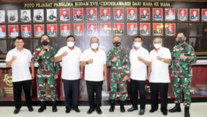 Pangdam Cenderawasih Terima Kunjungan Ketua KONI Pusat