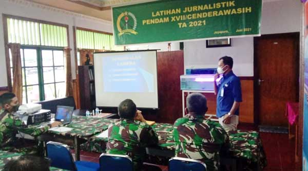 Wujud Sinergitas, TVRI Bersama Pendam Cenderawasih Beri Latihan Jurnalistik 11 Pendam Cen Latihan Jurnalistik 2021 TVRI