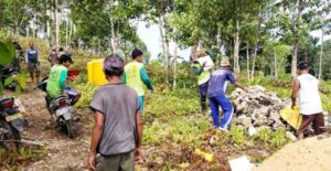 Satgas TMMD 111 Biak Numfor Tumbuhkan Semangat Gotong Royong