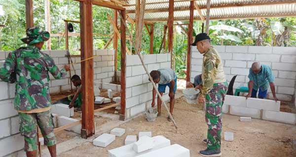 Satgas TMMD 111 BN Pasiter cek