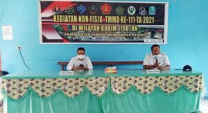 Distan Biak Beri Penyuluhan Pertanian Dukung Non Fisik TMMD 111