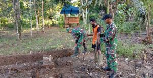 TNI di Batas Negara Manfaatkan Lahan Tidur Cegah Krisis Pangan