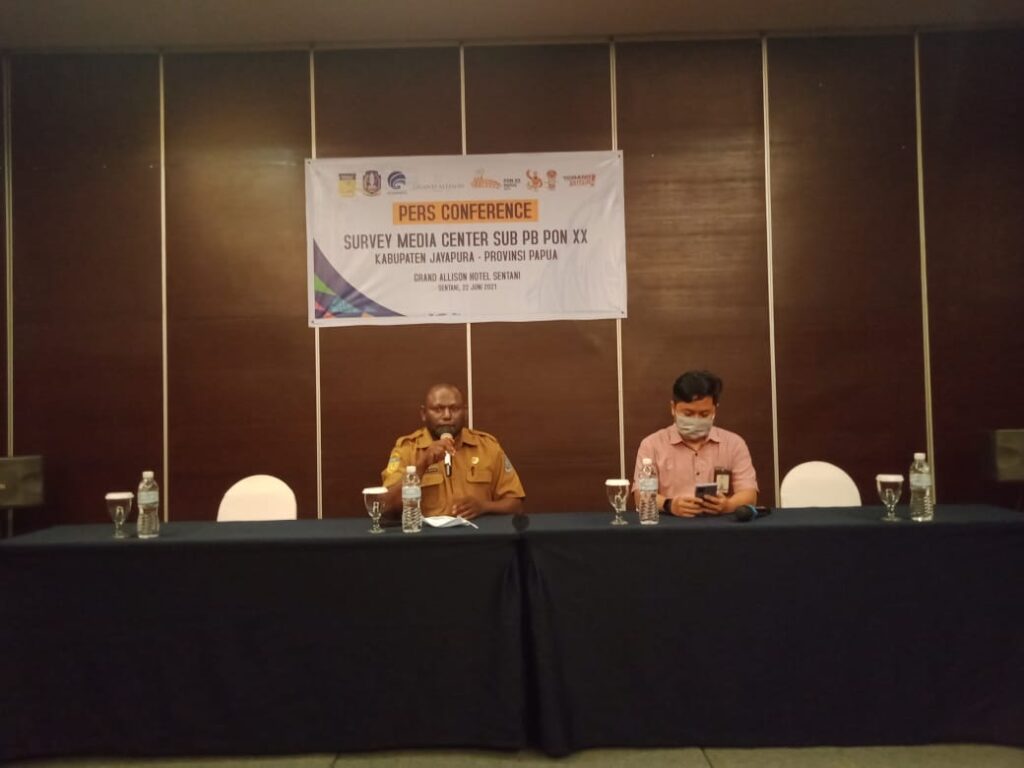 Media Center Sub PB PON XX Kabupaten Jayapura Dinilai Layak dan Strategis