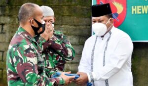 Kodam Pattimura Salurkan Daging Qurban, Wujud Saling Membantu Sesama