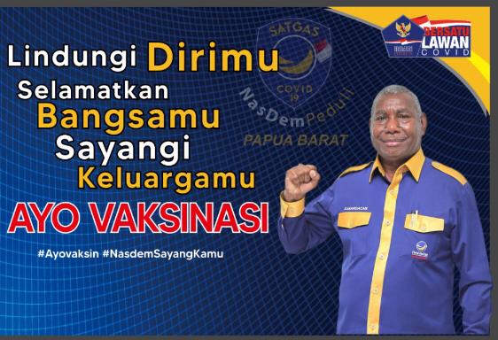 NasDem Peduli DPW PB Gelar Vaksinasi, Pulang Bawa Sembako 8 IMG 20210725 WA0003