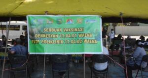 Kodam Cenderawasih Gelar Serbuan Vaksinasi Covid-19