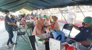 Kodim Jayapura Dorong Warga Binaan Sukseskan Serbuan Vaksinasi Covid-19