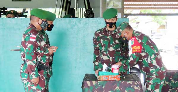 Korem 174 ATW Serah Terima Satgas