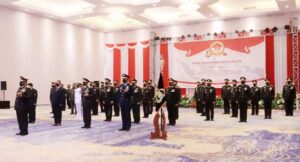 Pangdam Cenderawasih Hadiri Peringatan HUT Bhayangkara ke 75