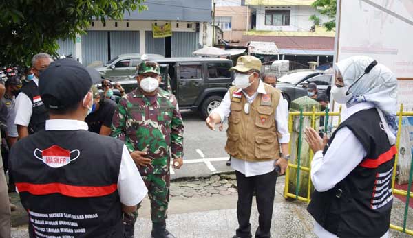 Pangdam PTM Cek Pos Model Batu Meja