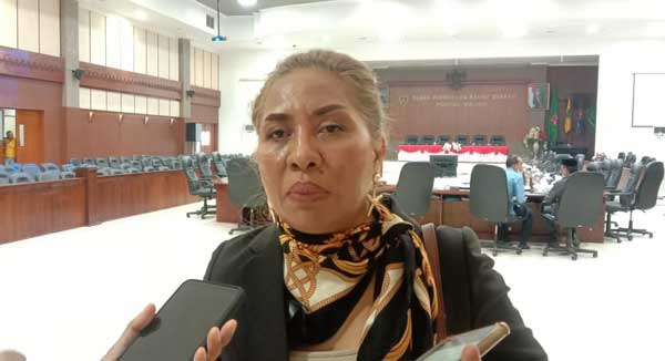 Ketua Komisi II DPRD Maluku Saoda Tethool
