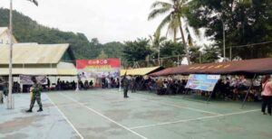 TNI – Polri  Bersama Pemda Gelar Serbuan Vaksinasi di Wilayah Papua