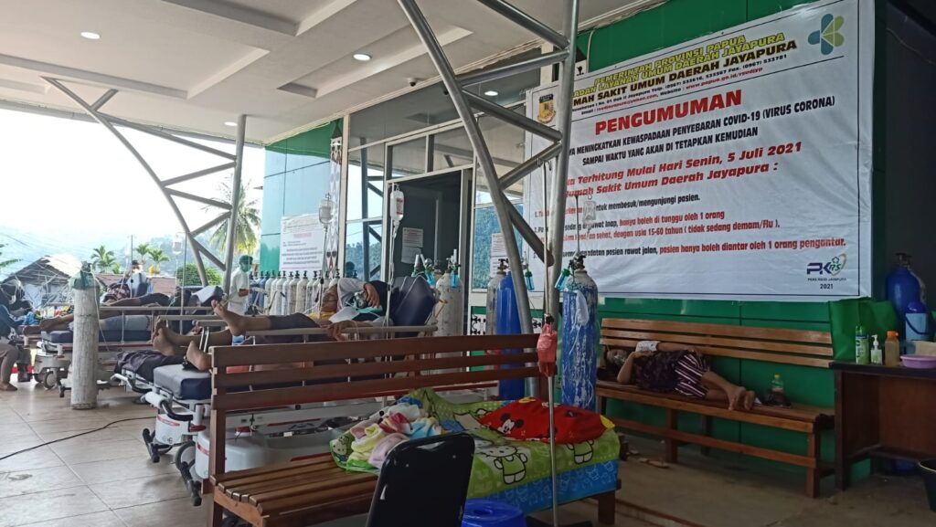 21 Pasien Positif Covid-19 Rawat Diluar IGD RSUD Dok II Jayapura