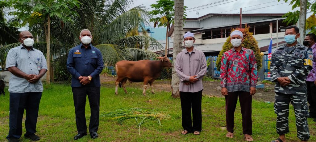 Jelang Idul Adha, Gubernur Papua Barat Serahkan Hewan Qurban
