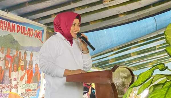 Bupati Safitri Gebyar Nelayan Pulau Oki