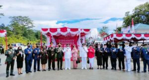 Dandim Biak Numfor Hadiri Upacara Peringatan HUT RI di Supiori